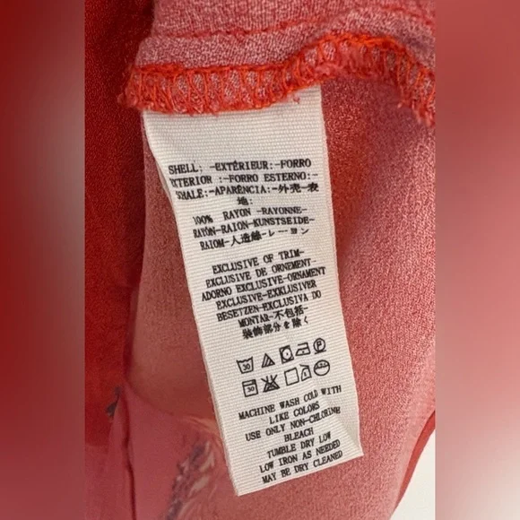 Free People Field Of Butterflies mini dress /Tunic , sz : small - Picture 11 of 11